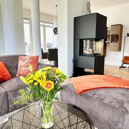 Apartmán Wiederkehr Penthouse Ruegen Living