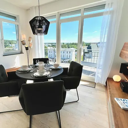 Wiederkehr Penthouse Ruegen Living Apartmán